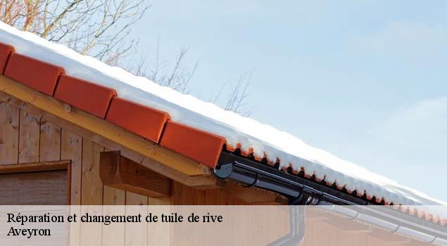 Réparation et changement de tuile de rive  12 Aveyron  John Toiture Couvreur 12