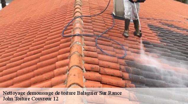 Nettoyage demoussage de toiture  balaguier-sur-rance-12380 John Toiture Couvreur 12