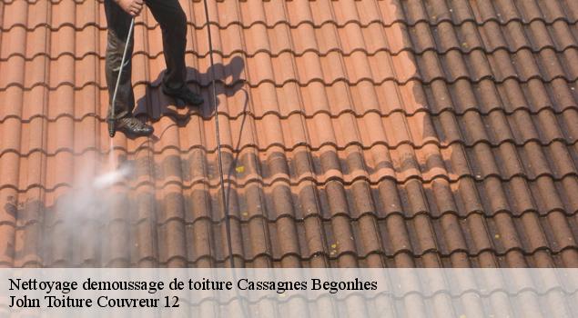 Nettoyage demoussage de toiture  cassagnes-begonhes-12120 John Toiture Couvreur 12