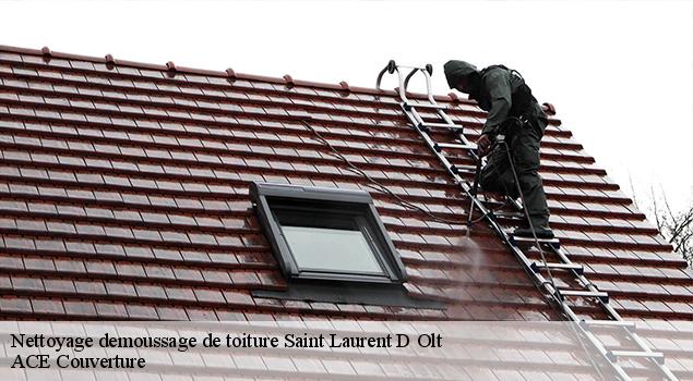 Nettoyage demoussage de toiture  saint-laurent-d-olt-12560 ACE Couverture 