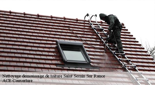 Nettoyage demoussage de toiture saint-sernin-sur-rance-12380 ACE Couverture