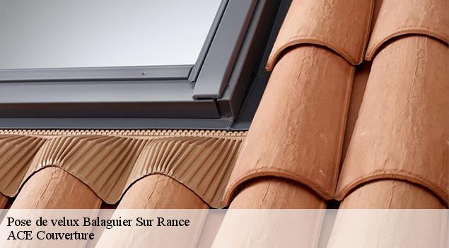 Pose de velux  balaguier-sur-rance-12380 ACE Couverture 