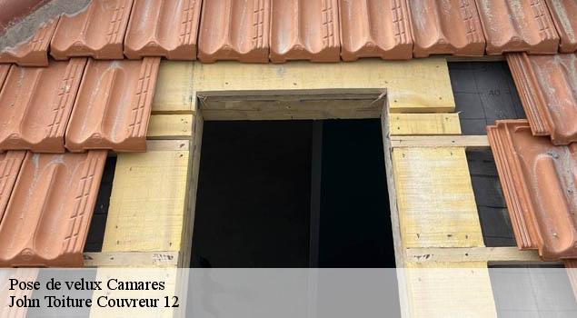 Pose de velux  camares-12360 John Toiture Couvreur 12
