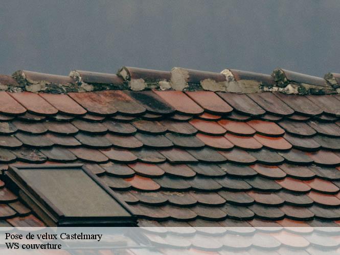 Pose de velux  castelmary-12800 WS couverture