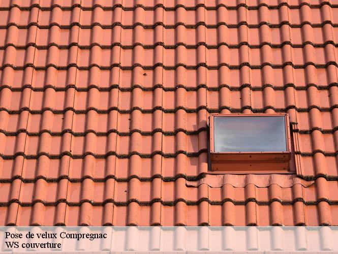 Pose de velux  compregnac-12100 WS couverture
