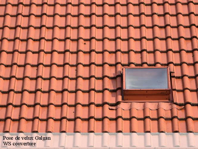 Pose de velux  galgan-12220 WS couverture