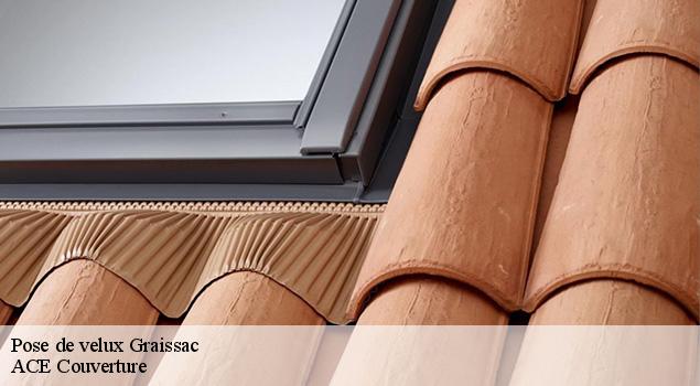 Pose de velux graissac-12420 ACE Couverture