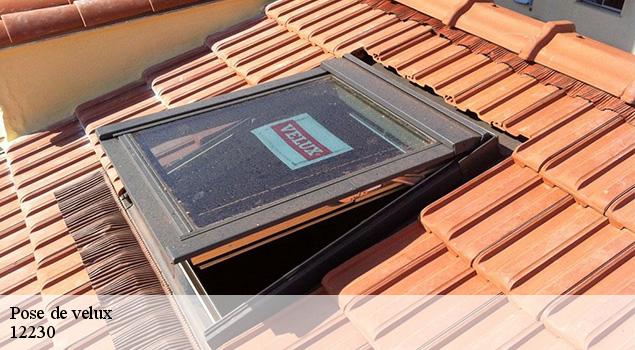 Pose de velux lapanouse-de-cernon-12230 ACE Couverture