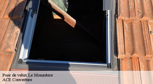 Pose de velux  le-monastere-12000 ACE Couverture 