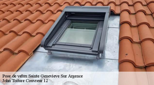 Pose de velux  sainte-genevieve-sur-argence-12420 John Toiture Couvreur 12