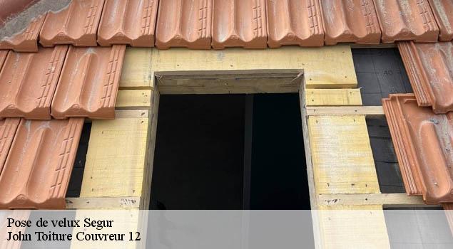 Pose de velux  segur-12290 John Toiture Couvreur 12