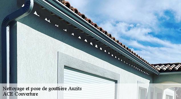 Nettoyage et pose de gouttière  auzits-12390 ACE Couverture 