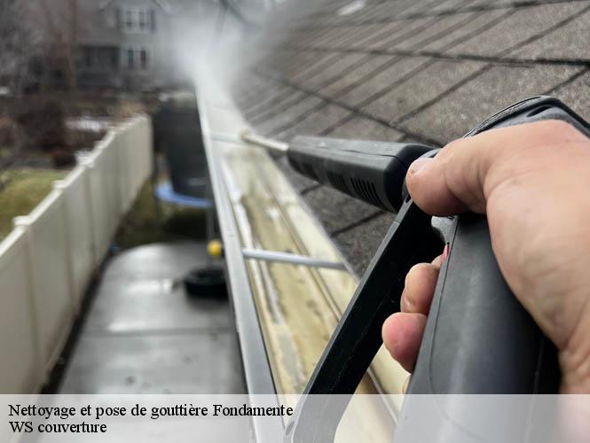Nettoyage et pose de gouttière  fondamente-12540 WS couverture