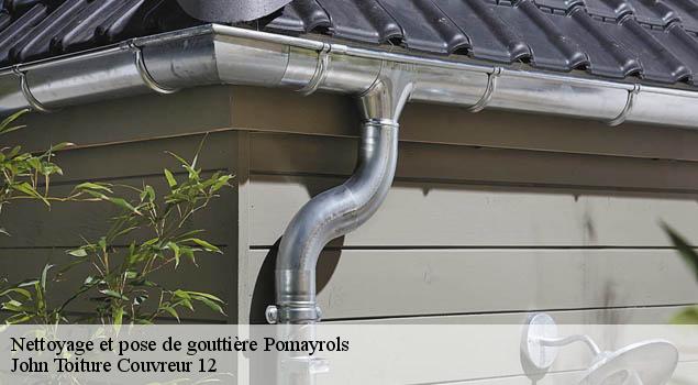 Nettoyage et pose de gouttière  pomayrols-12130 John Toiture Couvreur 12