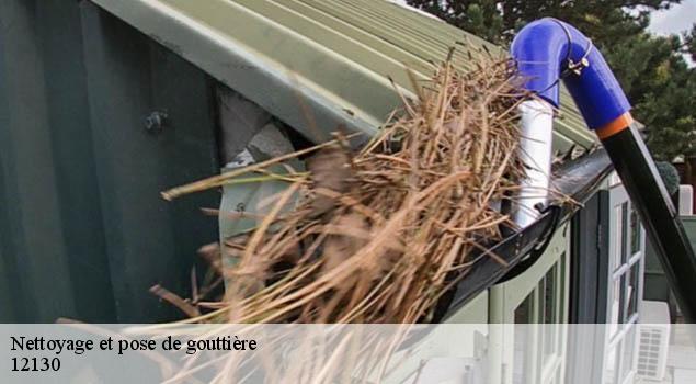 Nettoyage et pose de gouttière  pomayrols-12130 John Toiture Couvreur 12