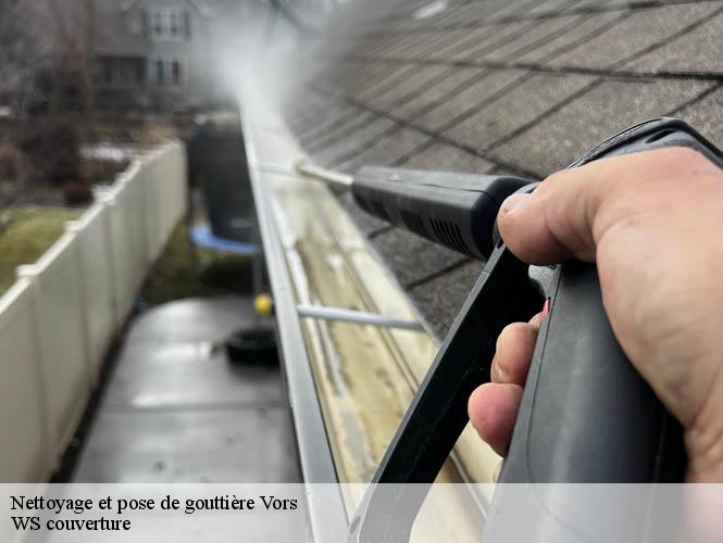 Nettoyage et pose de gouttière  vors-12160 WS couverture