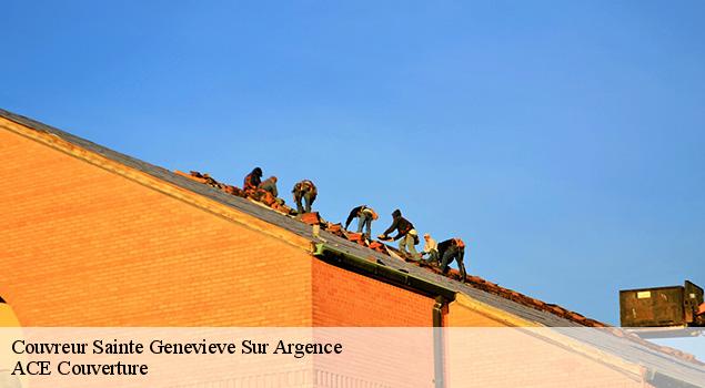 Couvreur  sainte-genevieve-sur-argence-12420 ACE Couverture 