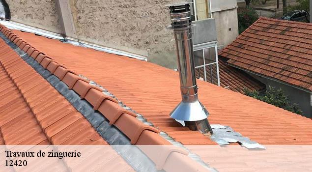 Travaux de zinguerie  cantoin-12420 John Toiture Couvreur 12