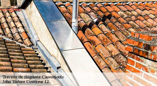 Travaux de zinguerie  cassuejouls-12210 John Toiture Couvreur 12