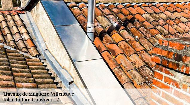 Travaux de zinguerie  villeneuve-12260 John Toiture Couvreur 12