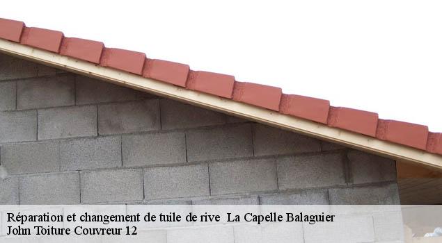 Réparation et changement de tuile de rive   la-capelle-balaguier-12260 John Toiture Couvreur 12