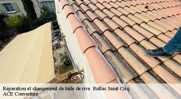Réparation et changement de tuile de rive   rullac-saint-cirq-12120 ACE Couverture 