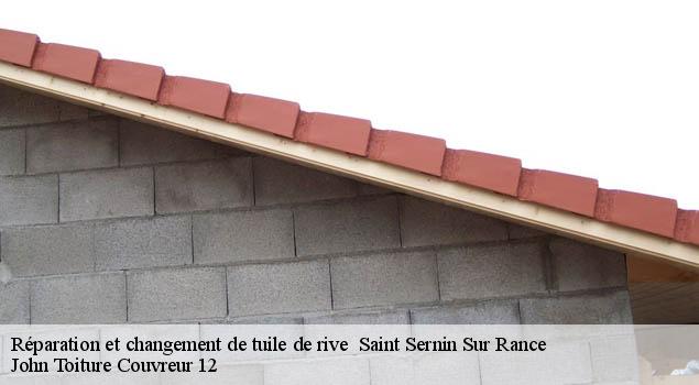 Réparation et changement de tuile de rive   saint-sernin-sur-rance-12380 John Toiture Couvreur 12