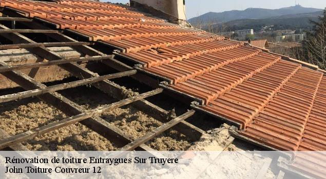 Rénovation de toiture  entraygues-sur-truyere-12140 John Toiture Couvreur 12