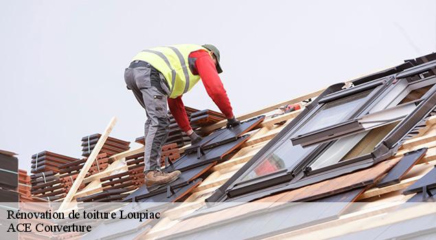 Rénovation de toiture loupiac-12700 ACE Couverture