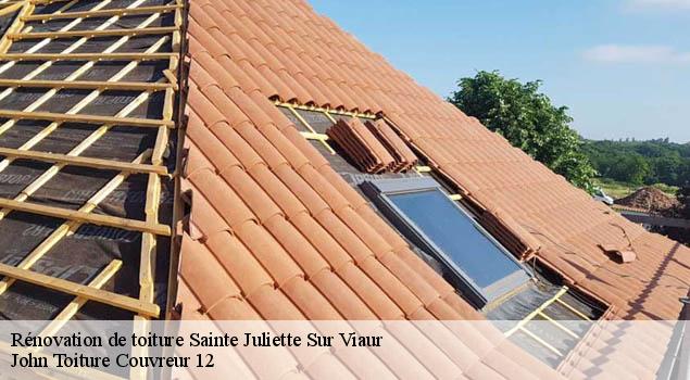 Rénovation de toiture  sainte-juliette-sur-viaur-12120 John Toiture Couvreur 12