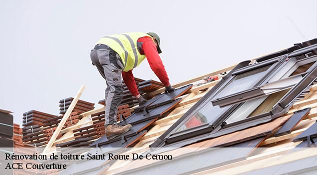 Rénovation de toiture  saint-rome-de-cernon-12490 ACE Couverture 