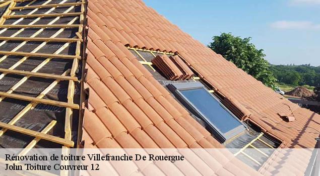 Rénovation de toiture  villefranche-de-rouergue-12200 John Toiture Couvreur 12