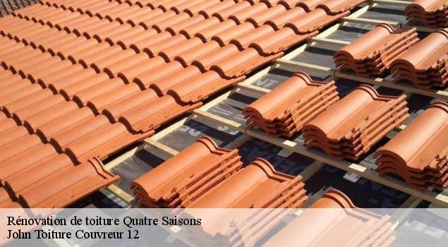 Rénovation de toiture  quatre-saisons-12850 John Toiture Couvreur 12