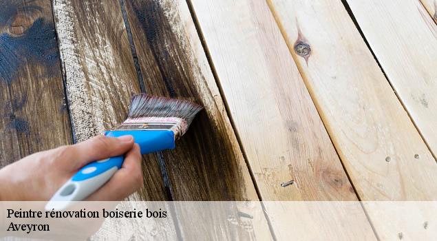 Peintre rénovation boiserie bois 12 Aveyron  John Toiture Couvreur 12