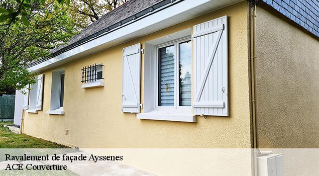 Ravalement de façade  ayssenes-12430 ACE Couverture 