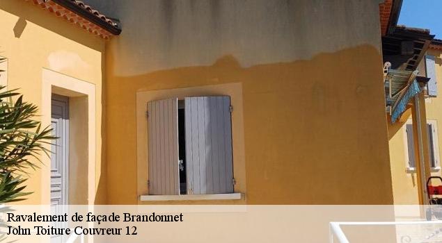 Ravalement de façade  brandonnet-12350 John Toiture Couvreur 12