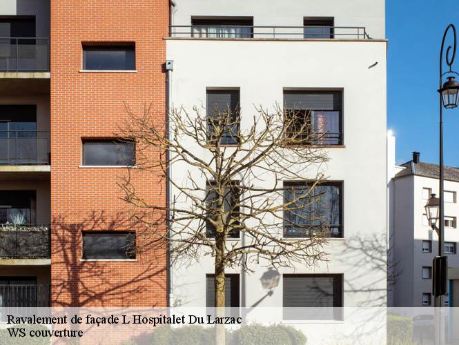 Ravalement de façade  l-hospitalet-du-larzac-12230 WS couverture