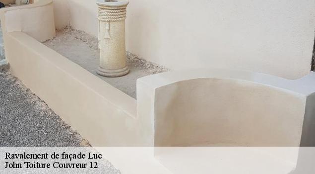 Ravalement de façade  luc-12450 John Toiture Couvreur 12
