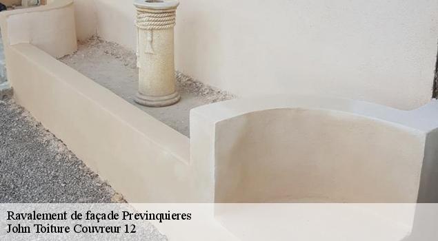Ravalement de façade  previnquieres-12350 John Toiture Couvreur 12