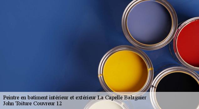 Peintre en batiment intérieur et extérieur  la-capelle-balaguier-12260 John Toiture Couvreur 12