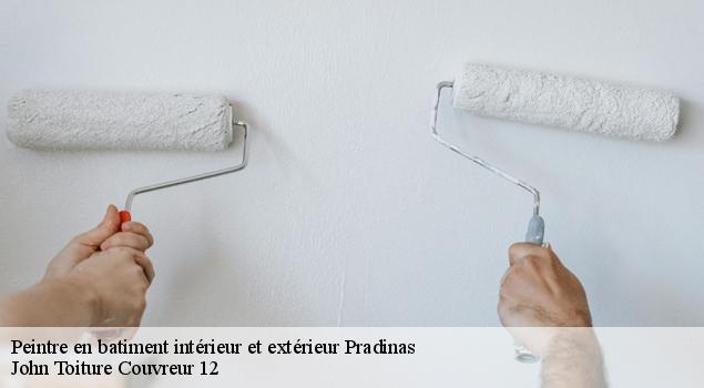 Peintre en batiment intérieur et extérieur  pradinas-12240 John Toiture Couvreur 12