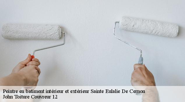 Peintre en batiment intérieur et extérieur  sainte-eulalie-de-cernon-12230 John Toiture Couvreur 12