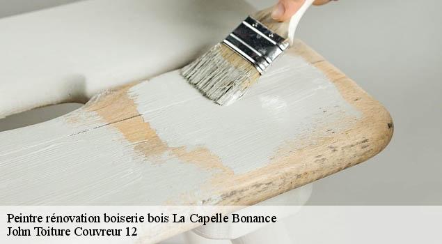 Peintre rénovation boiserie bois  la-capelle-bonance-12130 John Toiture Couvreur 12