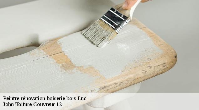 Peintre rénovation boiserie bois  luc-12450 John Toiture Couvreur 12