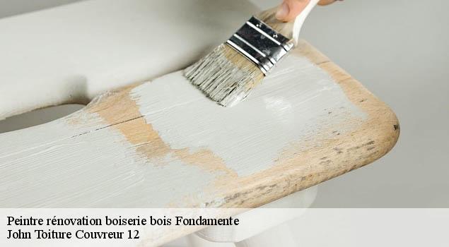 Peintre rénovation boiserie bois  fondamente-12540 John Toiture Couvreur 12