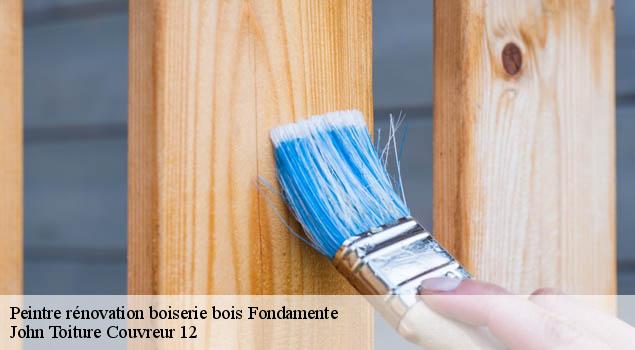 Peintre rénovation boiserie bois  fondamente-12540 John Toiture Couvreur 12