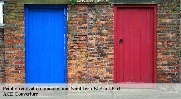 Peintre rénovation boiserie bois  saint-jean-et-saint-paul-12250 ACE Couverture 