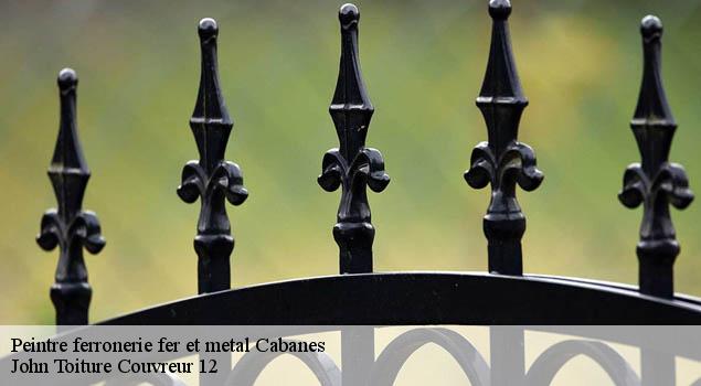 Peintre ferronerie fer et metal  cabanes-12800 John Toiture Couvreur 12