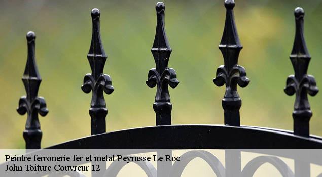 Peintre ferronerie fer et metal  peyrusse-le-roc-12220 John Toiture Couvreur 12