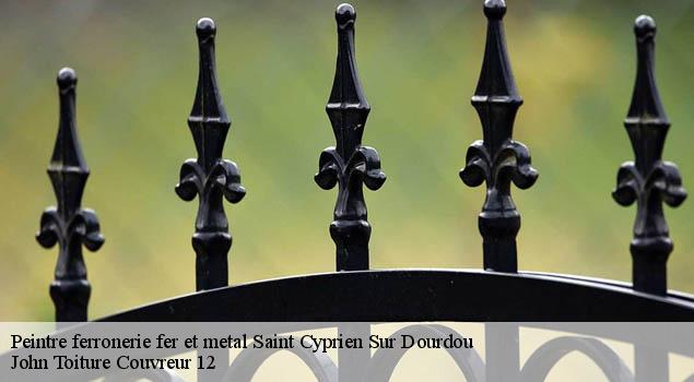 Peintre ferronerie fer et metal  saint-cyprien-sur-dourdou-12320 John Toiture Couvreur 12